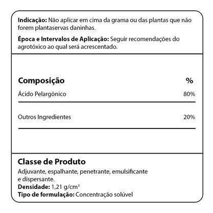 Adjuvante Natural Eko's Controle De Plantas Daninhas - 250ml